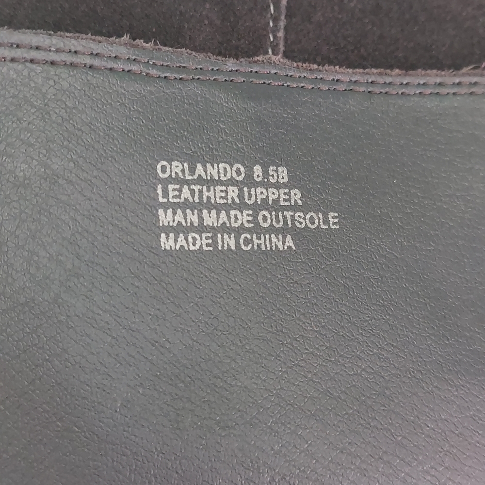 Steve Madden Gray Suede OTK Boots, model Orlando, sz 8.5 - Picture 10 of 12